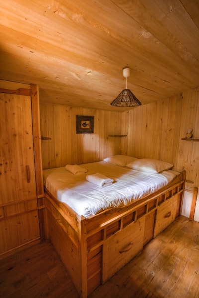 Wooden cabin La luna vaira