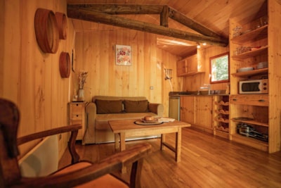 Wooden cabin La luna vaira