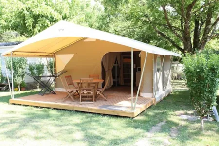 Huuraccommodatie(s) - Tent Canada 5 Personnes - Camping La Plage