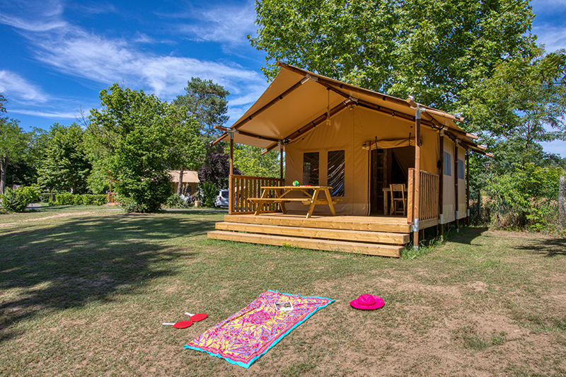 Accommodation - Tente Lodge Pecheur 2 Ch- Sans Sanitaire - Le Plein Air des Bories