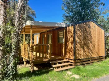 Mietunterkunft - Mobilheim Garonne Confort - 2 Schlafzimmer - Klimaanlage - Tv - Le Plein Air des Bories