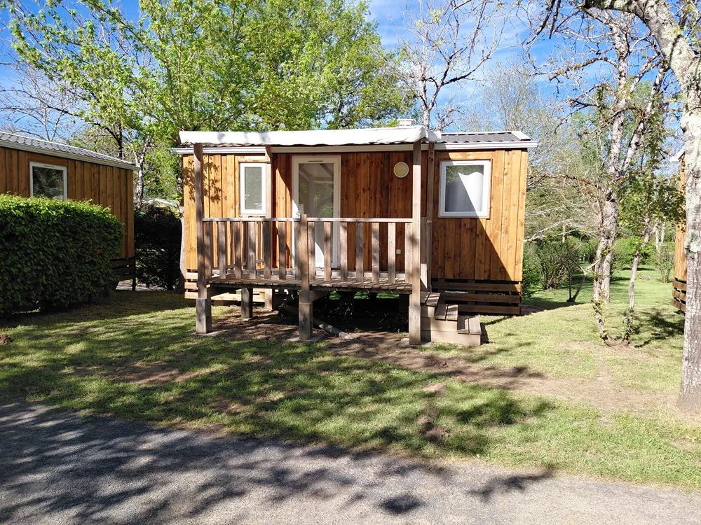 Location - Mobil-Home Le Lot - 1 Chambre - Le Plein Air des Bories