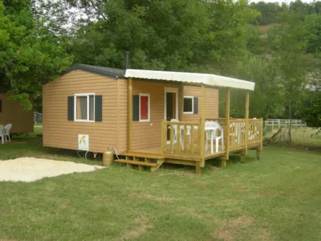 Huuraccommodatie(s) - Residence Mobile Avec Terrasse Semaine - CAMPING LE PONT DE VICQ EN PERIGORD