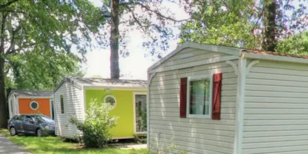 Accommodation - Mobile Home 1 To 4 People - Uncovered Terrace - CAMPING LE PONT DE VICQ 