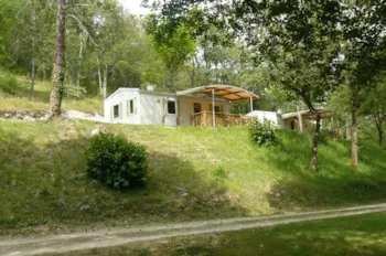 Accommodation - Mobil Home Charme - Camping Le Roc de Lavandre