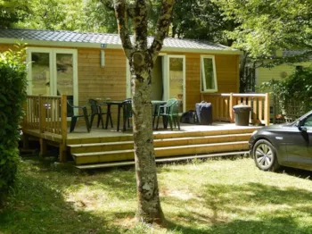 Mietunterkunft - Mobilheim Luxe - Camping Maisonneuve