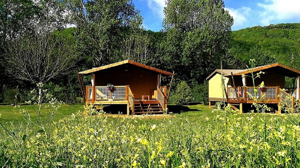 Accommodation - Safari Tent 35 M² - Camping Maisonneuve