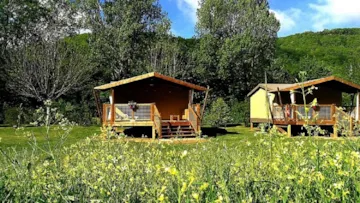 Accommodation - Safari Tent 35 M² - Camping Maisonneuve