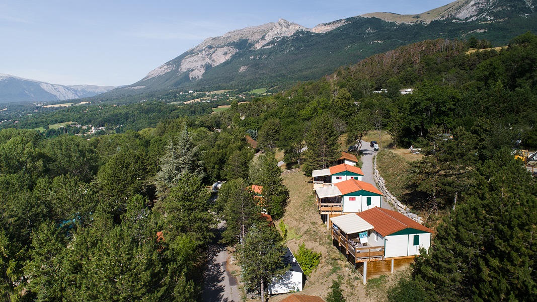 Location - Chalet Havitat 2 Chambres 35M² - Camping Alpes Dauphiné