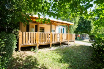 Mietunterkunft - Mobil Home Standard - 18M2 - Camping Alpes Dauphiné