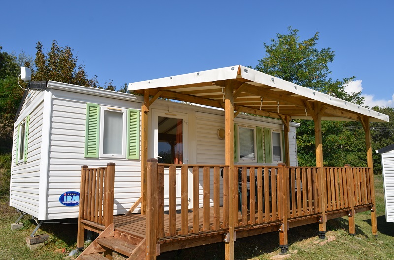 Location - Mobilhome Résidentiel 2 Chambres - Camping Alpes Dauphiné