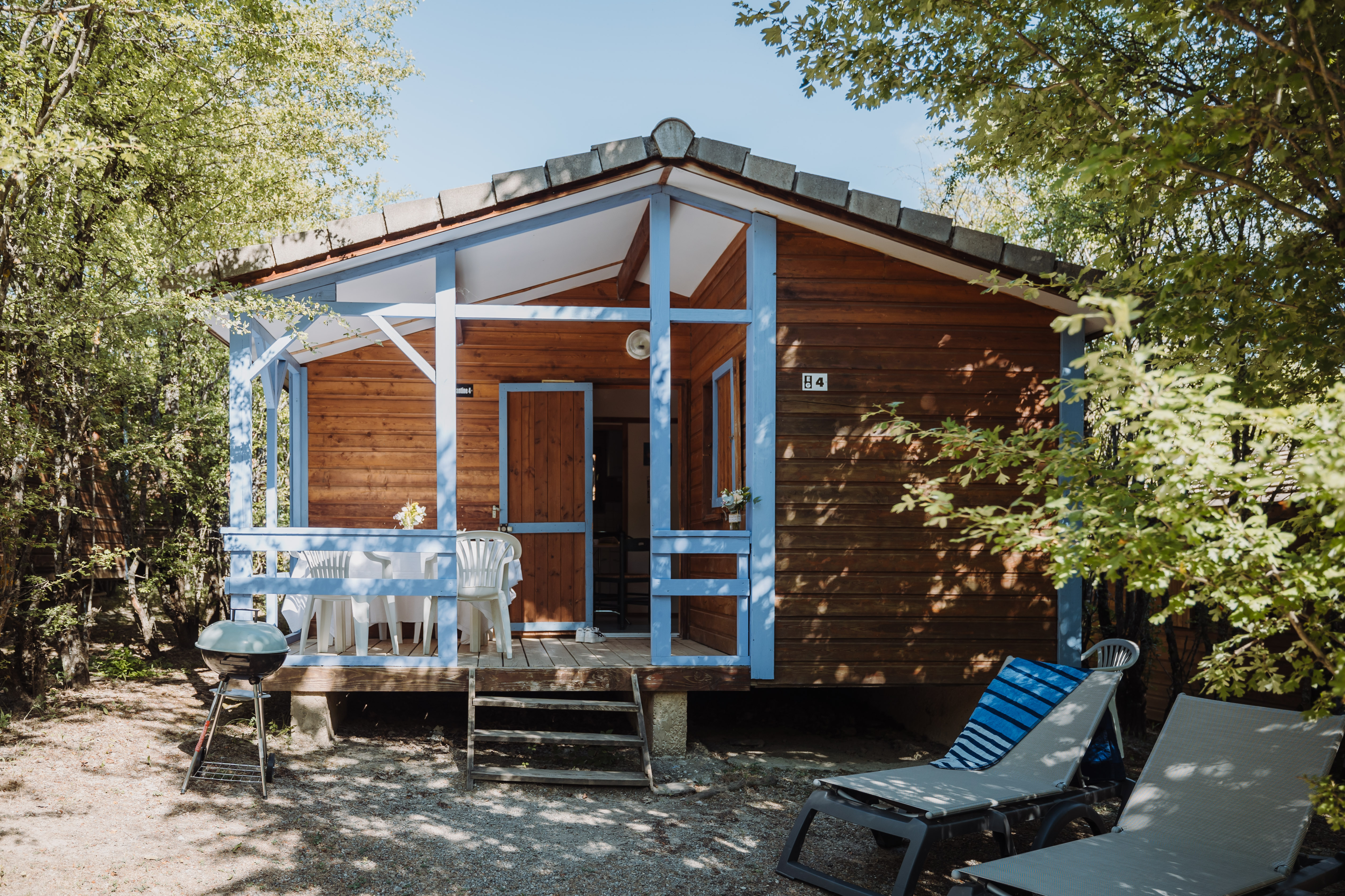 Location - Chalet Confort 2 Chambres 35M² - Camping La Presqu'île