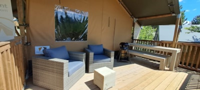 Lodge Tent Prestige Plus - 2 Bedrooms - 1 Bathroom - 35m²