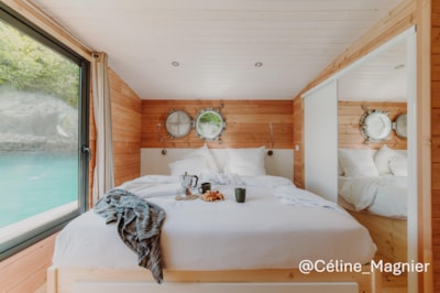 La Toue Cabanée 25m² - 2 Bedrooms and 1 Bathroom