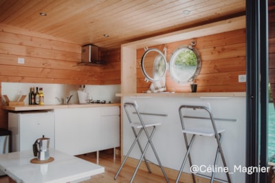 La Toue Cabanée 25m² - 2 Bedrooms and 1 Bathroom