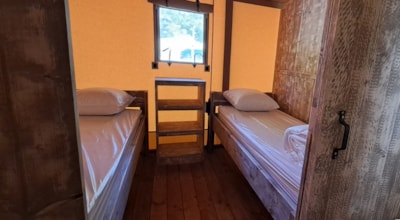Tente Safari Prestige Plus 6 people 3 Bedrooms 1Bathroom 49m²