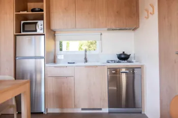 Mietunterkunft - Mobilheim Luxe - 2 Schlafzimmer Und 2 Bäder - Camping Sunêlia La Presqu'île****