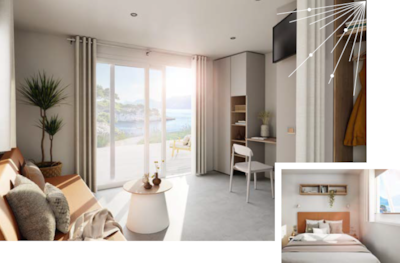 Mobil-home Luxe Duo - 4 bedrooms and 3 bathrooms