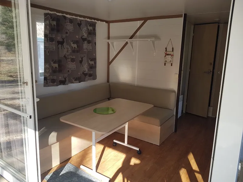 Mobilhome Esprit Montagne - 24 M² / 2 Chambres - Terrasse Couverte 10 M²