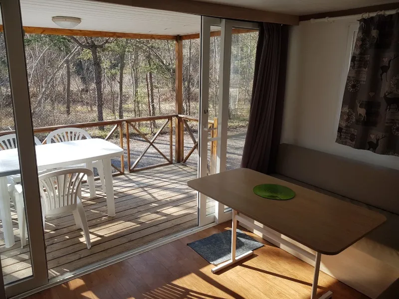 Mobilhome Esprit Montagne - 24 M² / 2 Chambres - Terrasse Couverte 10 M²