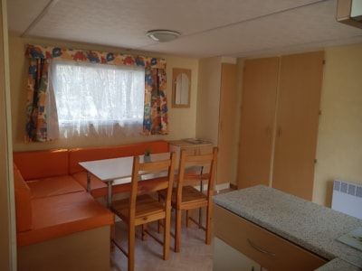 Mobilhome Confort Super Mercure - 26 m² / 2 bedrooms - Terrace 12m² & Tonnelle 9 m²