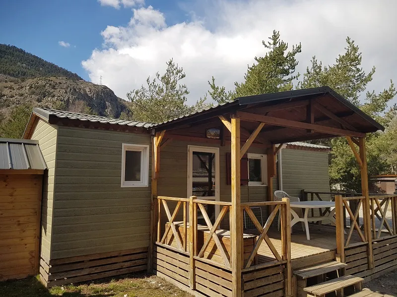 Chalet Grand Confort Type Kaiti 830 - 33 M² / 2 Chambres - Terrasse Couverte 15 M²