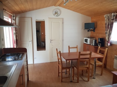 Chalet Grand Confort Type KAITI 830 - 33 m² / 2 bedrooms - sheltered terrace 15 m²