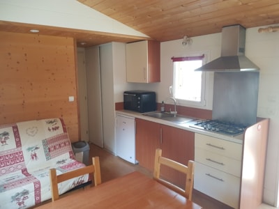 Chalet Grand Confort Type KAITI 830 - 33 m² / 2 bedrooms - sheltered terrace 15 m²