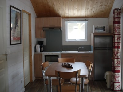 Chalet Grand Confort Type Modulo 28 - 28 m² / 2  bedrooms - 15 m² covered terrace