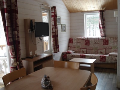 Chalet Grand Confort Type Modulo 28 - 28 m² / 2  bedrooms - 15 m² covered terrace