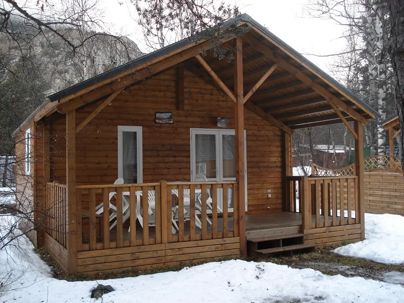 Chalet Grand Confort Type Modulo 28 - 28 M² / 2 Chambres - Terrasse Couverte 15 M²
