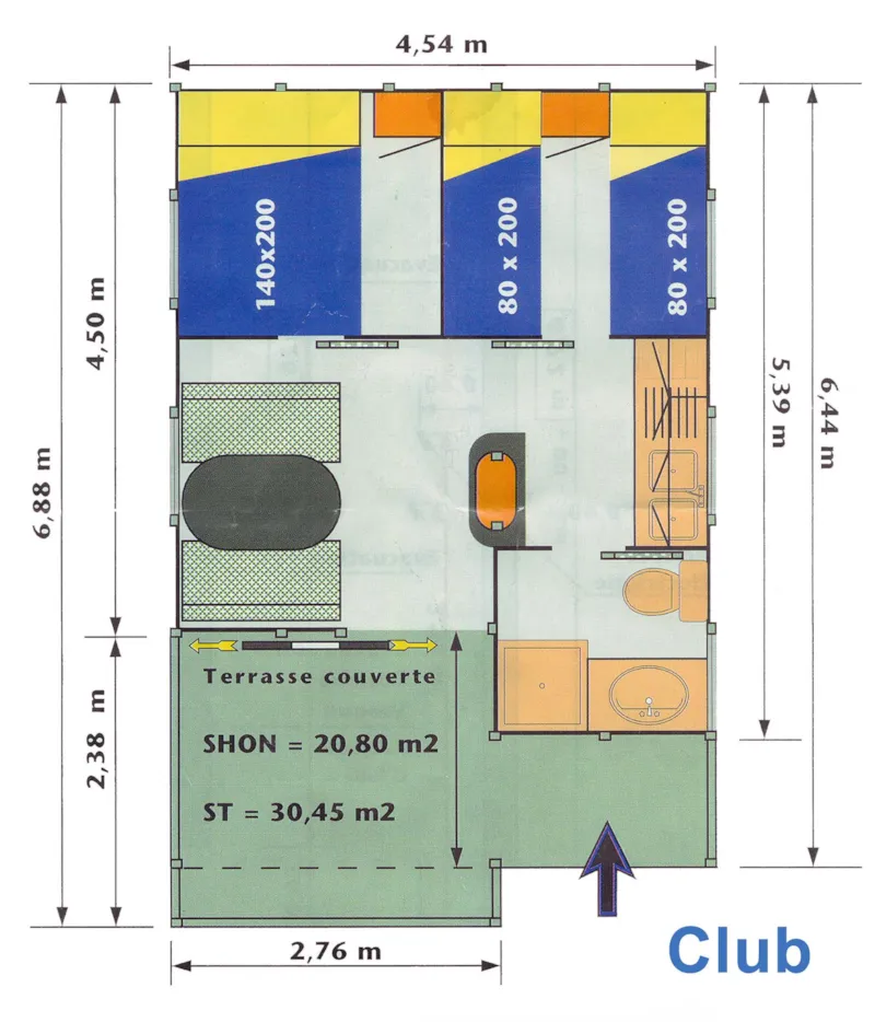 Chalet Club //Morea 2 Ch