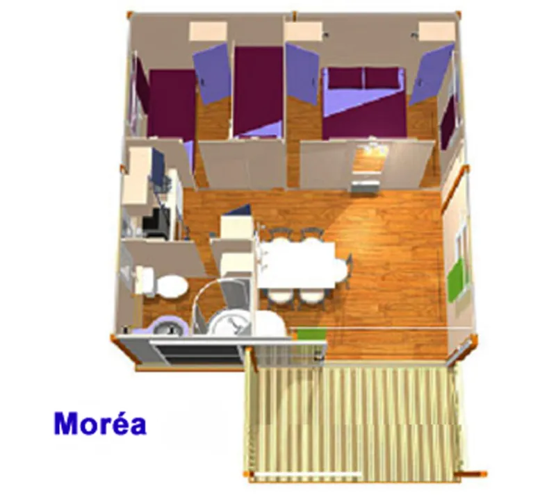Chalet Club //Morea 2 Ch