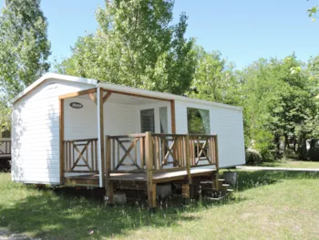 Mietunterkunft - Mobil Home Loggia - Camping Les Bonnets