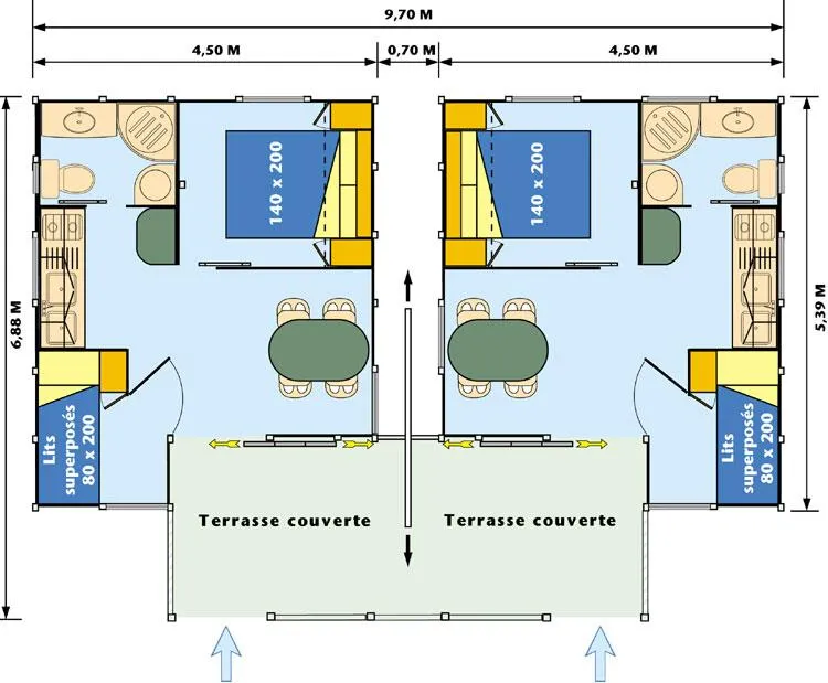 Chalet Hll Grand Trianon 2*2 Ch