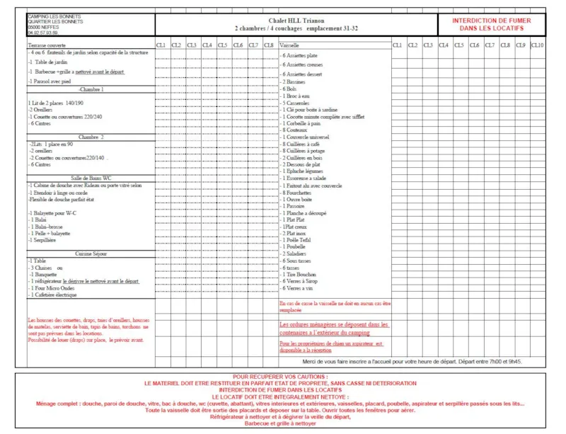 Chalet Hll Grand Trianon 2*2 Ch