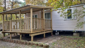 Mietunterkunft - Mobilheim Super Titania 32M² - Camping Les Bonnets