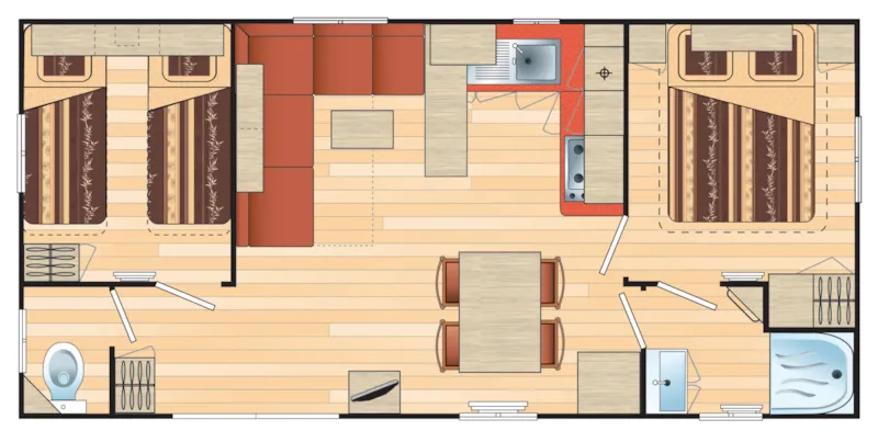 Mobil Home Super Titania 32M²