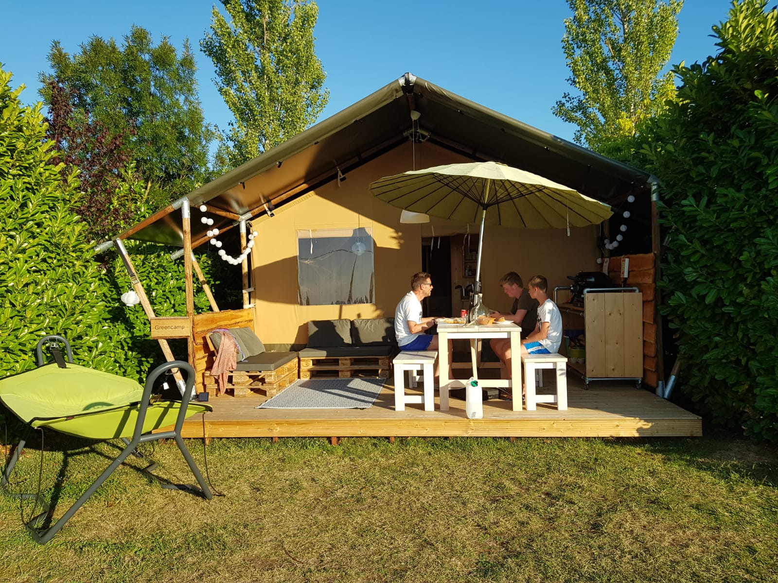 Location - Tente Safari De Greencamp - Camping Camp Redon
