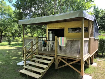 Mietunterkunft - Cosy Lodge - Camping Municipal Le Bourniou