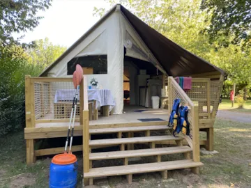 Huuraccommodatie(s) - Riviera Lodge - Camping Municipal Le Bourniou