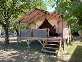 Mietunterkunft - Country Camp - Camping Municipal Le Bourniou