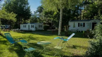 Accommodation - Mobil-Home - Camping Chalets Résidentiels SAINT JAMES LES PINS