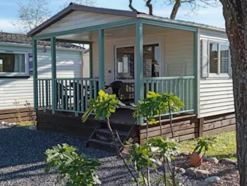 Accommodation - Mobile Home Éco 2 Bedrooms - Camping l'Olivier