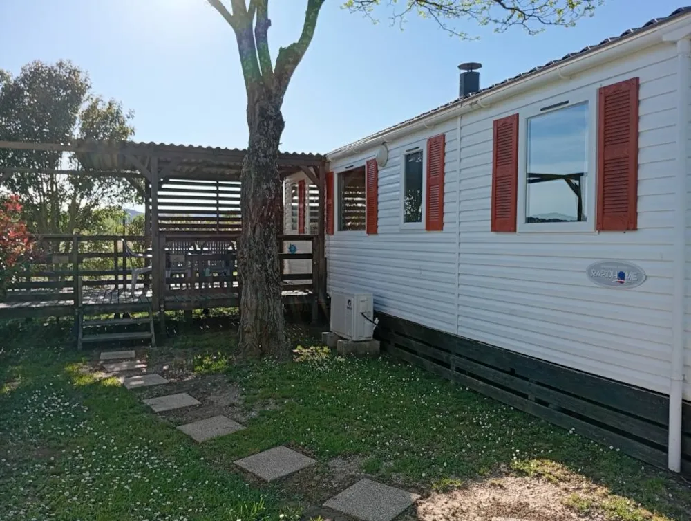 Accommodation - Mobile Home Confort+ 3 Bedrooms - Camping l'Olivier