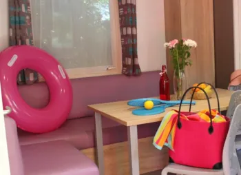 Mietunterkunft - Mobilheim Resort Top Tv 29M² - Clico Chic - Camping Havre de Bernières