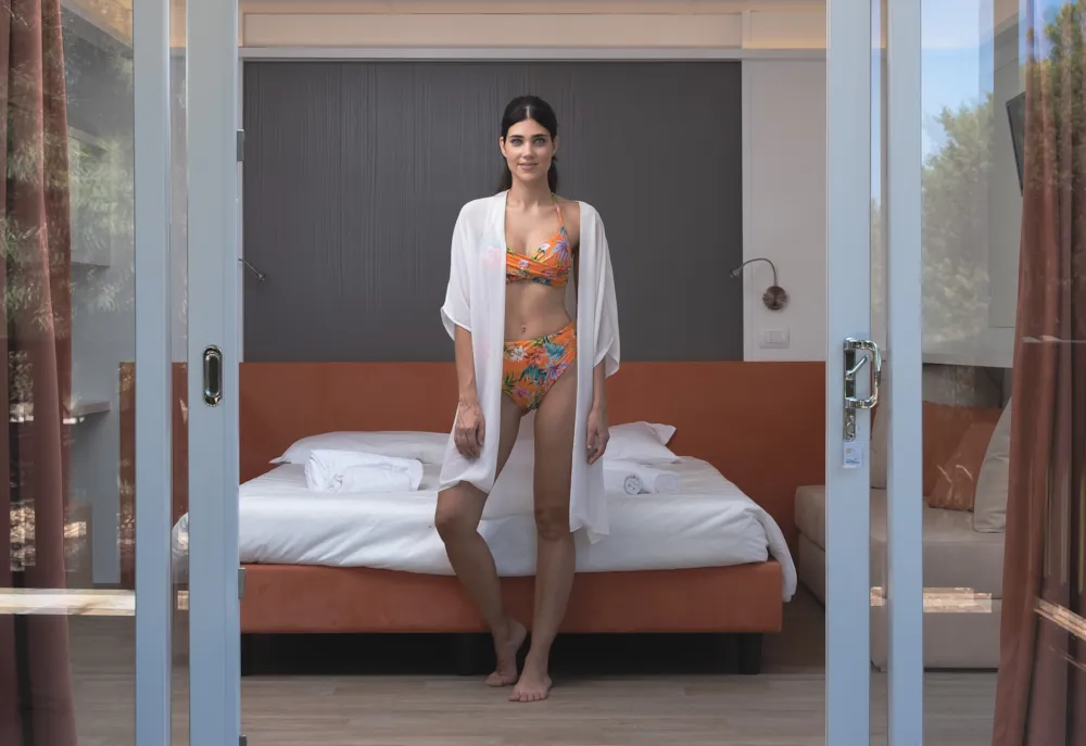 Location - Mobile Home Mini Suite - Camping Village Glamping Torre del Porticciolo