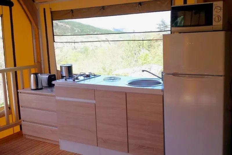 Tente Ciela Nature Lodge Spa - 3 Chambres - Cuisine Équipée - Salle De Bain