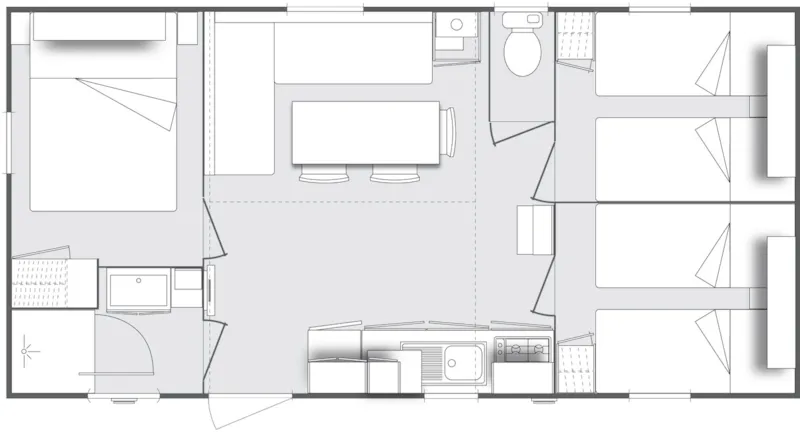 Mobil Home Ciela Privilège - 3 Chambres
