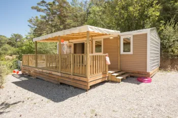 Mietunterkunft - Mobilheim Confort – 3 Schlafzimmer - Camping Les Princes d'Orange